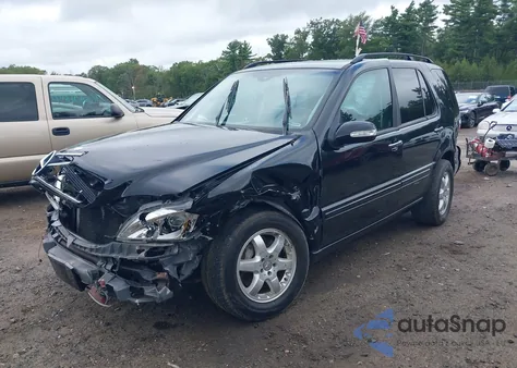 2003 Mercedes-Benz Ml 500 из США, поврежденный, VIN 4JGAB75E13A411624